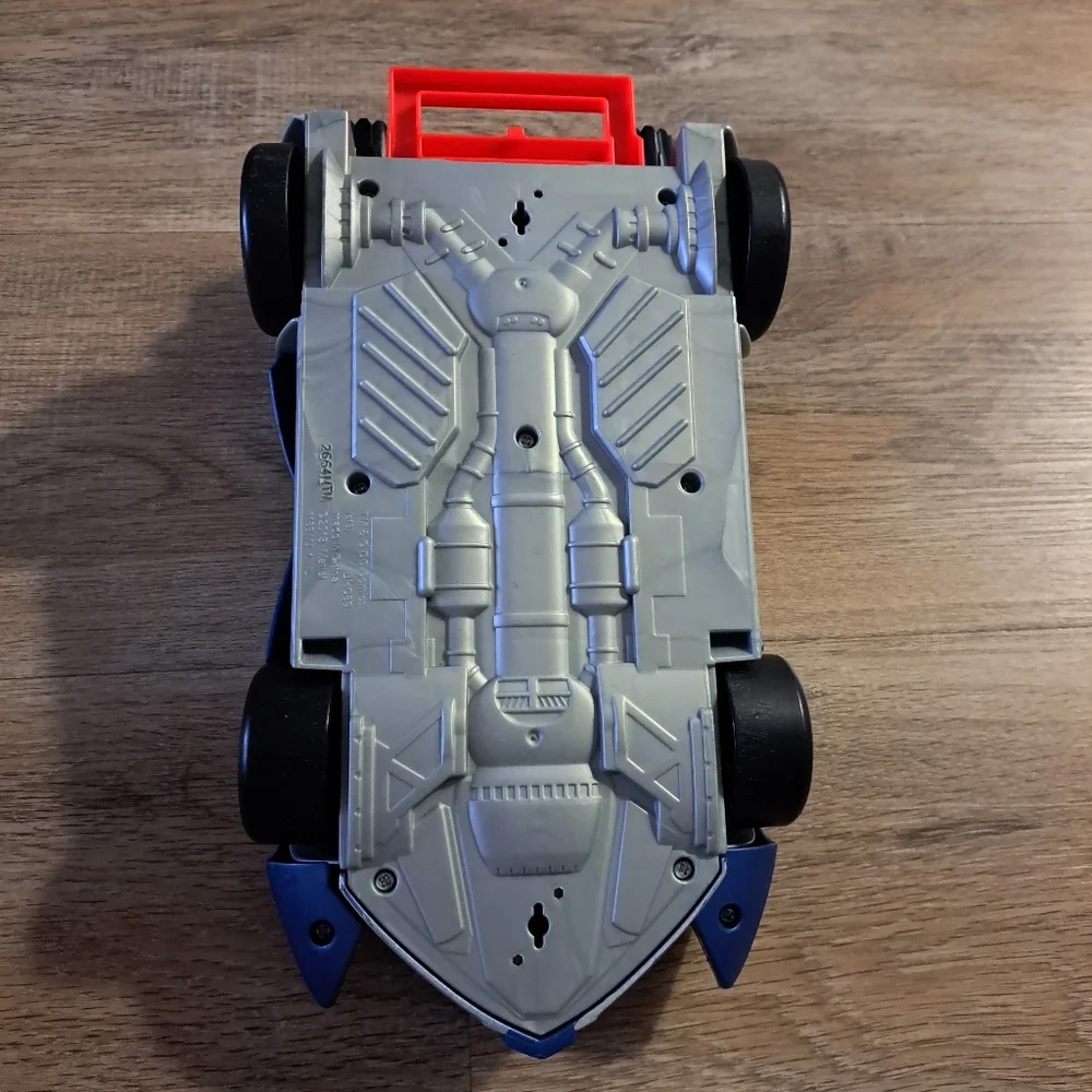 Mattel DC Comics Batman Transform & Attack Batmobile Blue Vehicle Kid's Toy